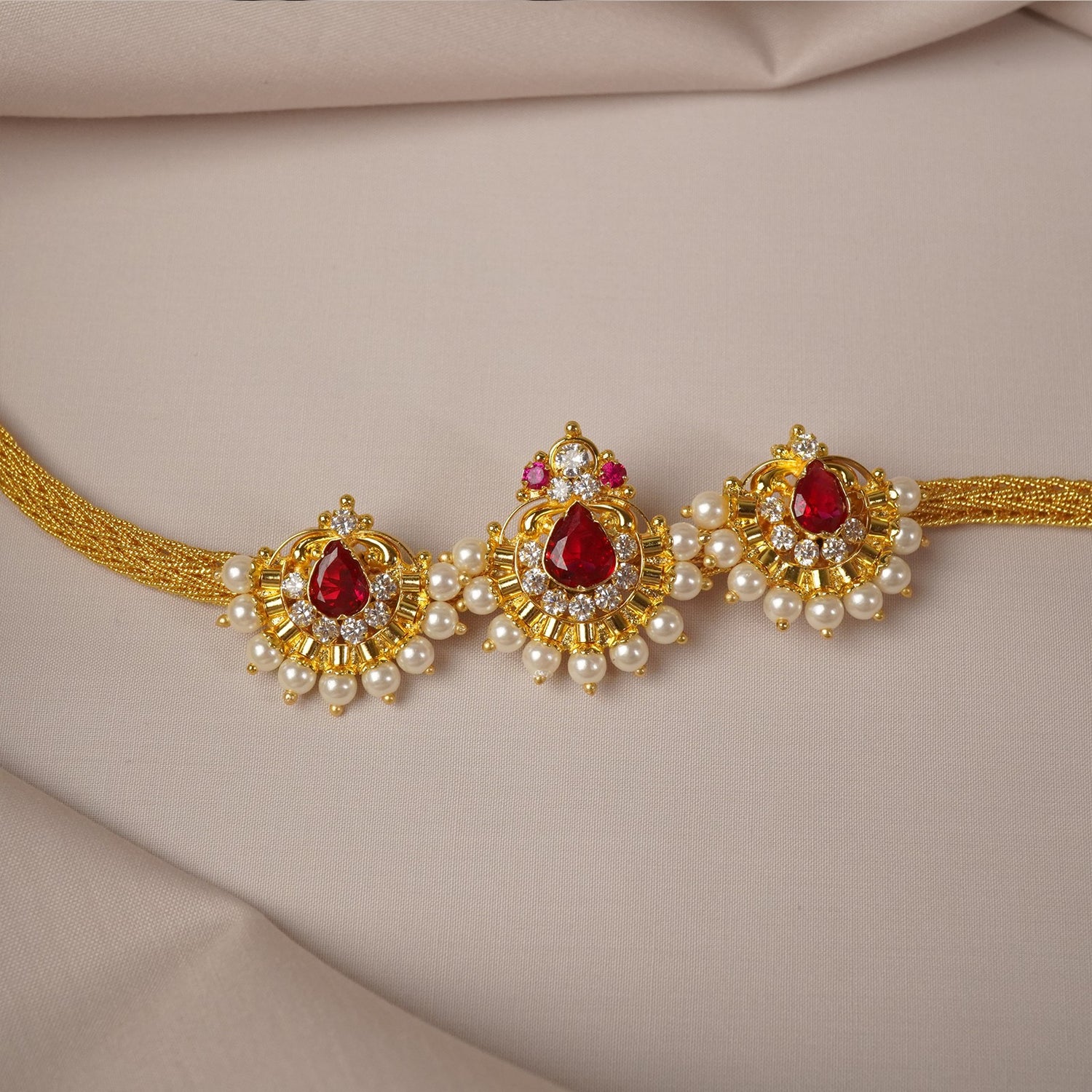 Simple Bridal Bajuband Design