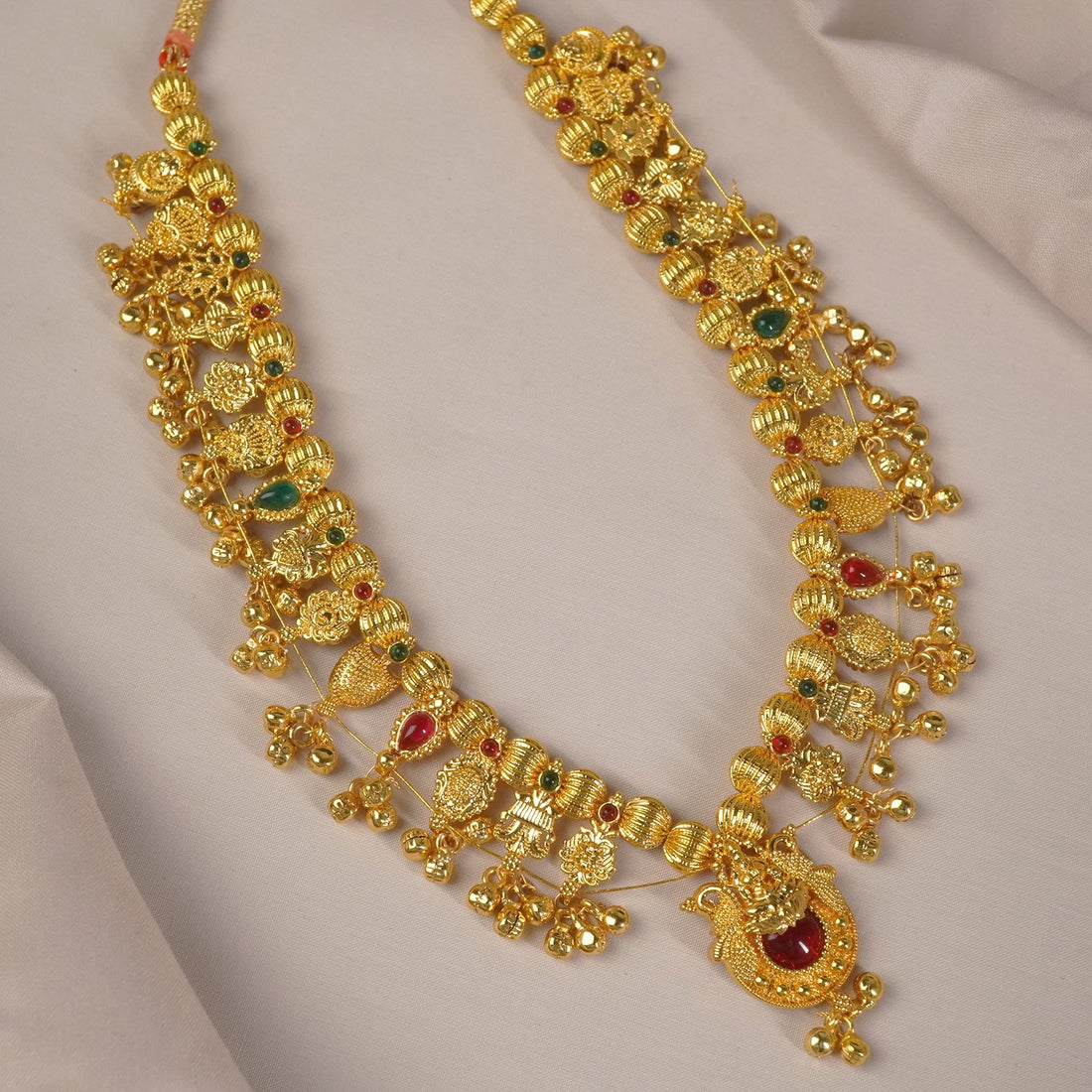 Kolhapuri Mani Mala Necklace Design. – Rishabh Gold