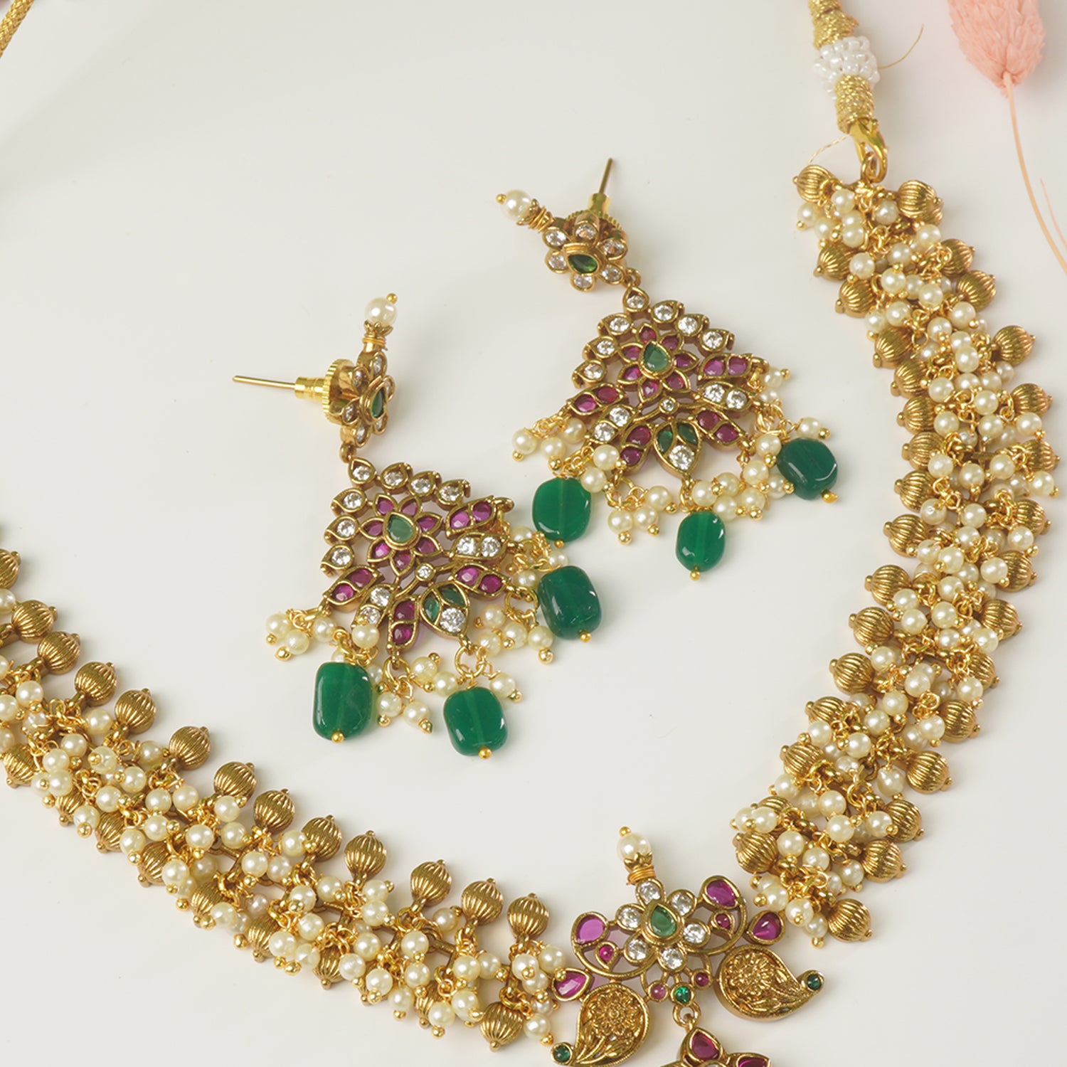 Shop Online Gold Plated South Indian Ghugroo Jewellery Designs