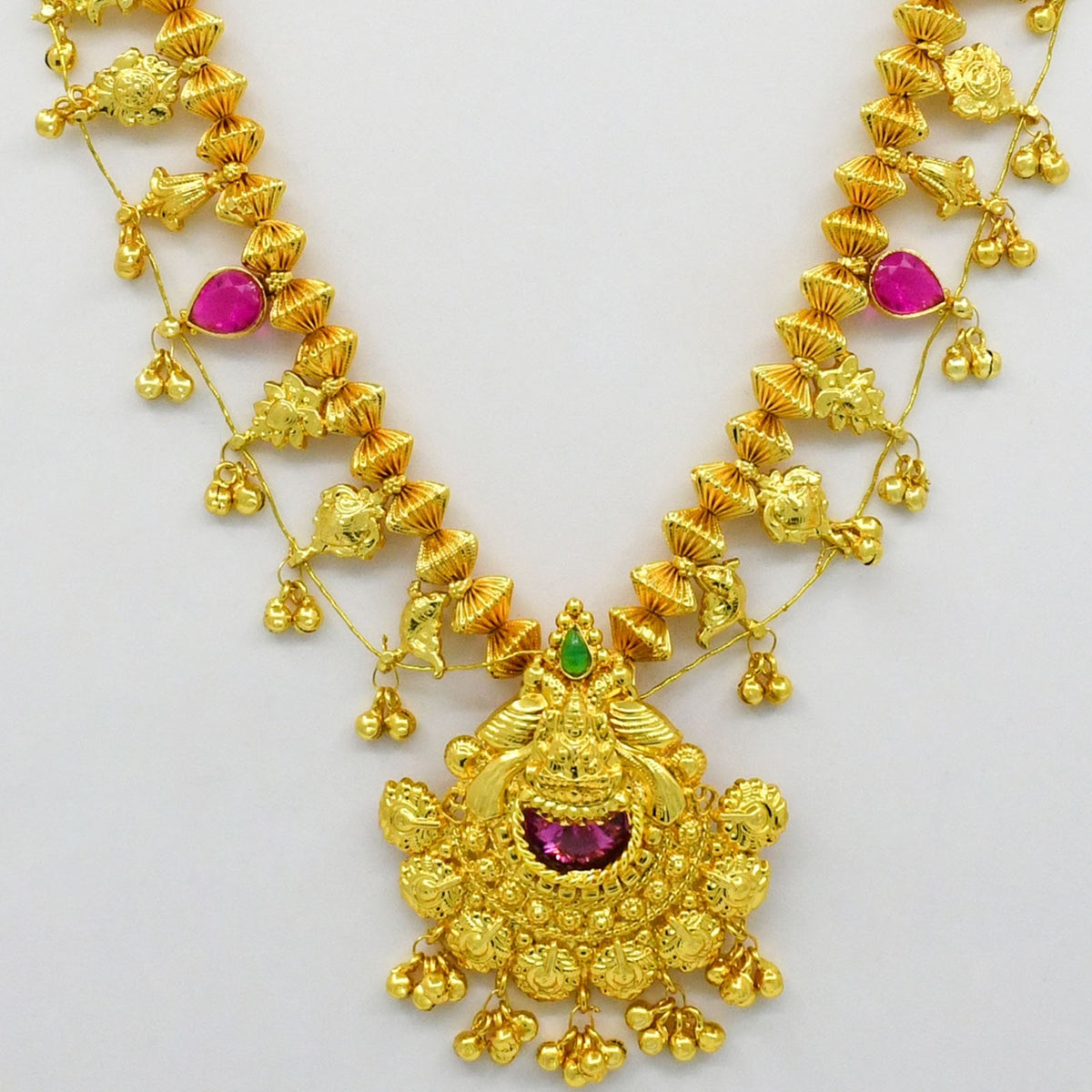 Special Kolhapuri Saaj 12 Pani Javmani Antique Laxmi Pendal