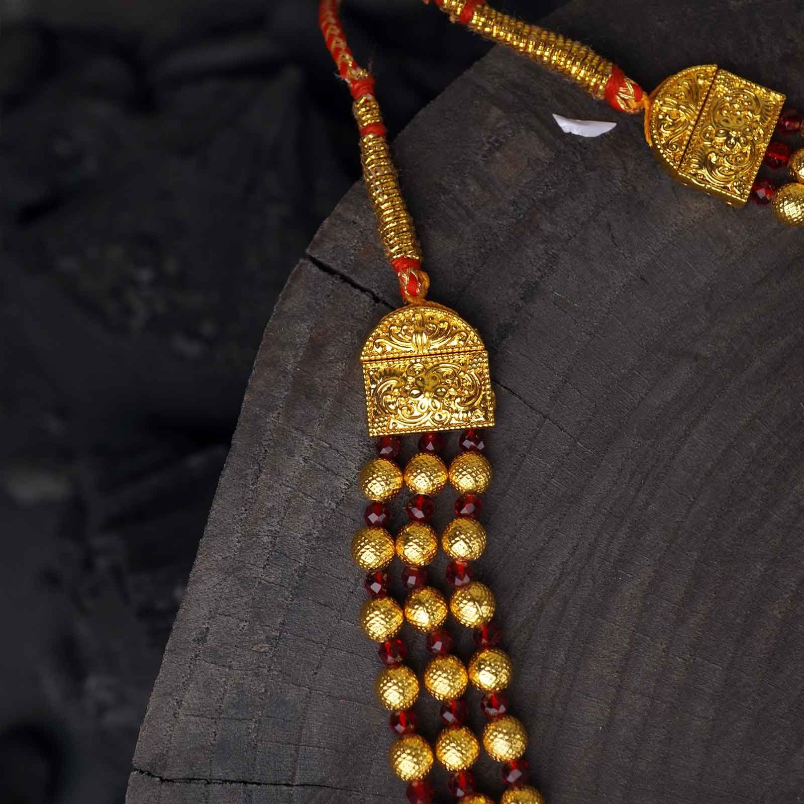 kolhapuri gold bormala design