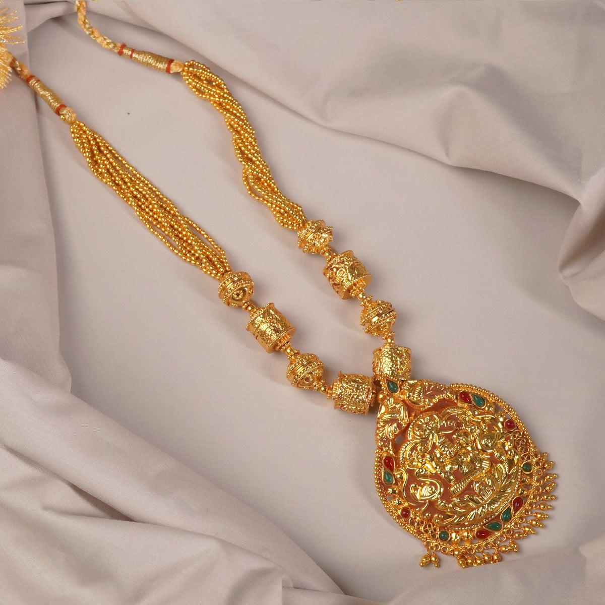 Red Gap Javmala Antique Pendal Geru Finish