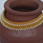 Thushi Patta Necklace Moti