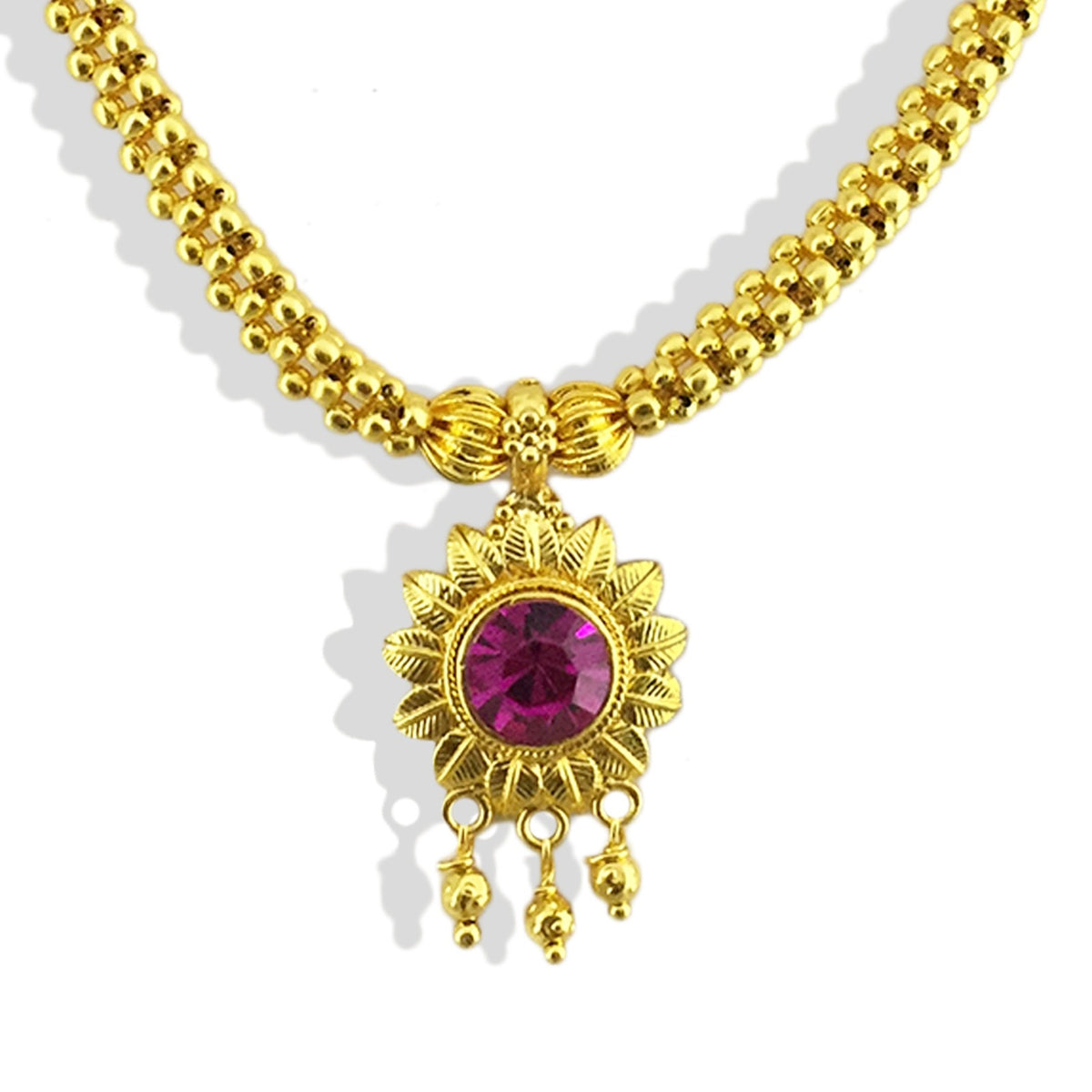 Thushi plain Flower pendal