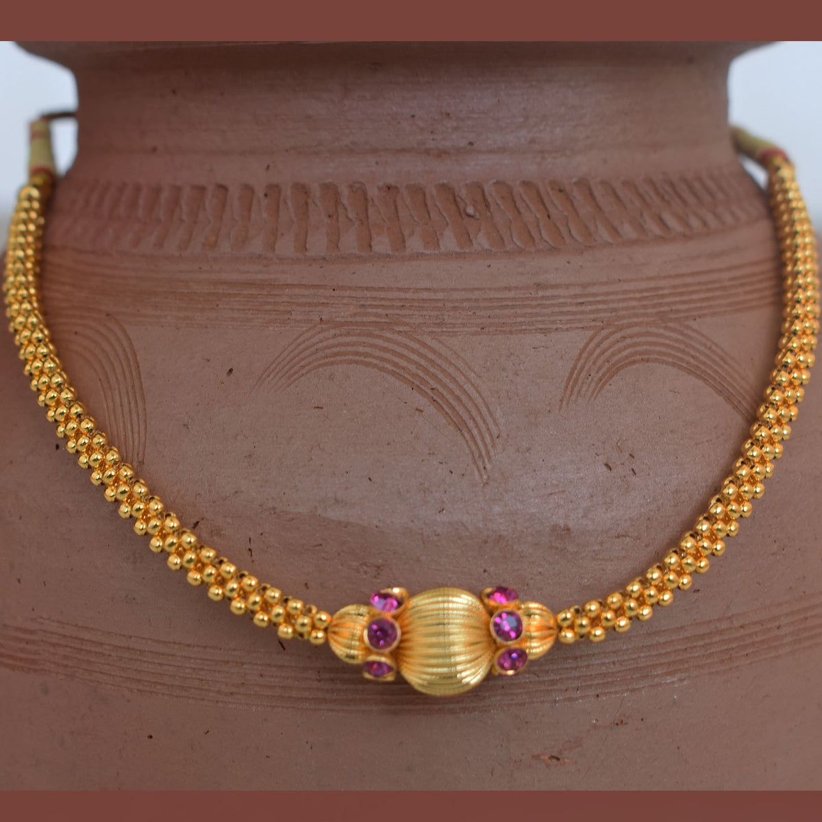 Thushi Moti Plain Flower pendal